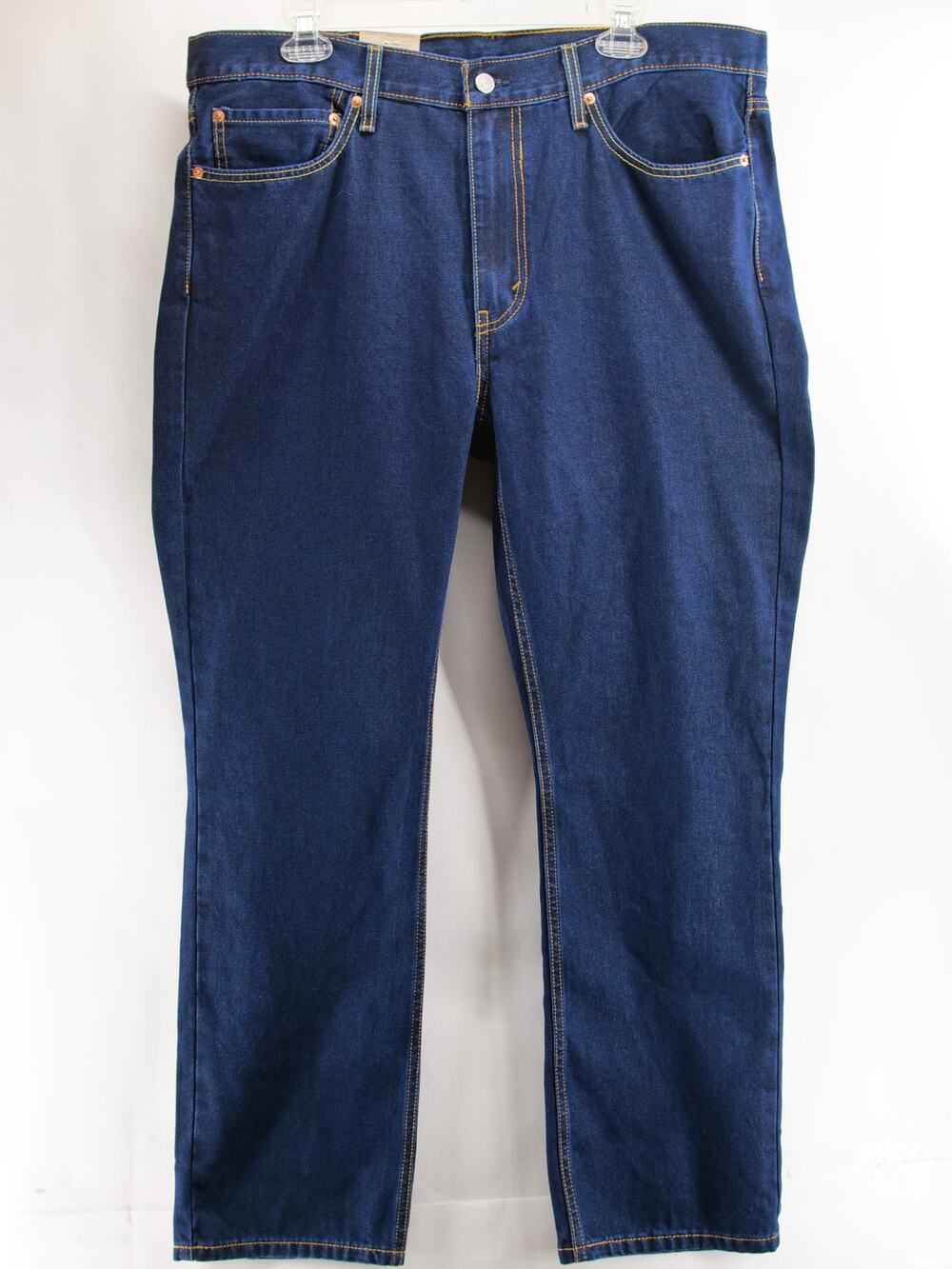 Levis 514 NWT Straight Fit Jeans Mens 38x30 Dark Indigo Blue Denim Casual